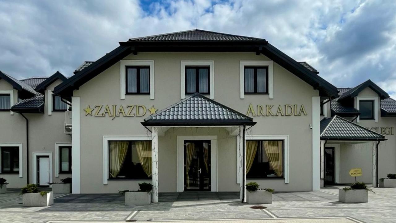 Zajazd Arkadia Hotel เซียเมียติตเช ภายนอก รูปภาพ